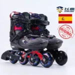 کفش اسکیت بچگانه فلایینگ ایگل S8 مشکی Flying eagle