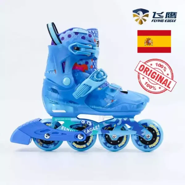 کفش اسکیت بچگانه فلای ایگل Flying eagle S8 آبی (12) کفش اسکیت بچگانه فلای ایگل Flying eagle S8 آبی