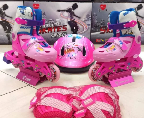 کفش اسکیت لانگ فنگ Long Feng N72 آبی