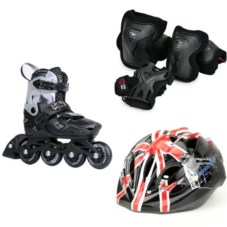 flying eagle s3 کفش اسکیت فلای ایگل بچگانه دخترانه پسرانه با لوازم flying eagle s3 کفش اسکیت فلای ایگل بچگانه دخترانه پسرانه با لوازم