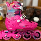 کفش آموزشی اسکیت فلایینگ ایگل اورجینال دخترانه BKB K9 صورتی