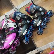 کفش اسکیت هارد بچگانه آموزشی فیلا Fila X One + لوازم