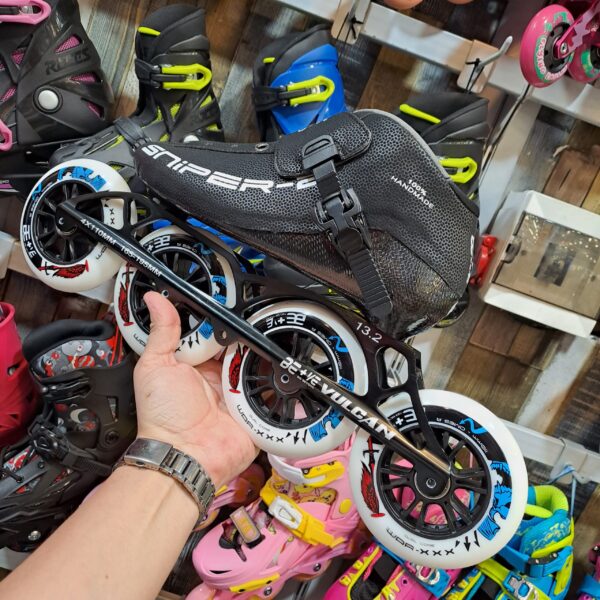 خرید فروش قیمت کفش اسکیت سرعت حرفه ای بزرگسال مسابقه ای race 110 میل بی پلاس اسنایپر be plus snipper