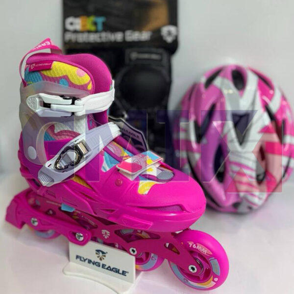 خرید فروش قیمت کفش اسکیت متغیر بچگانه دخترانه پسرانه هارد اموزشی فلاینگ ایگل - فلای ایگل - flying eagle (10)