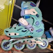 اسکیت ارزان هارد دخترانه پسرانه کالاری مدل MVP آبی