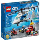 لگو سری سیتی سرقت الماس و تعقیب با هلیکوپتر پلیس Lego city series police helicopter chase