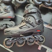 اسکیت کفشی بزرگسال حرفه ای هارد آموزشی طلایی کالربلید colourbalde