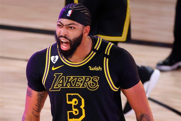 ست تاپ و شلوارک لباس بسکتبال مردانه دخترانه پسرانه لس آنجلس لیکرز مشکی Los Angeles Lakers