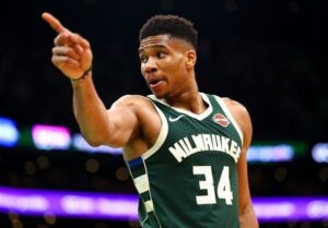 ست تاپ و شلوارک لباس بسکتبال مردانه دخترانه پسرانه میلواکی باکس سبز NBA Milwaukee Bucks Basketball