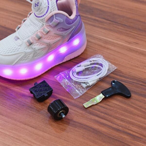 خرید فروش قیمت کفش کتونی چرخ دار اسکیتی دخترانه پسرانه بچگانه ارزان اصلی اورجینال دیجی کالا اسنپ شاپ قسطی نقدی - عمده - تکی (2)