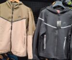ست سویشرت گرمکن شلوار مردانه زنانه نایک تک فلیس زیتونی NIKE Tech Fleece 003 - Image 3