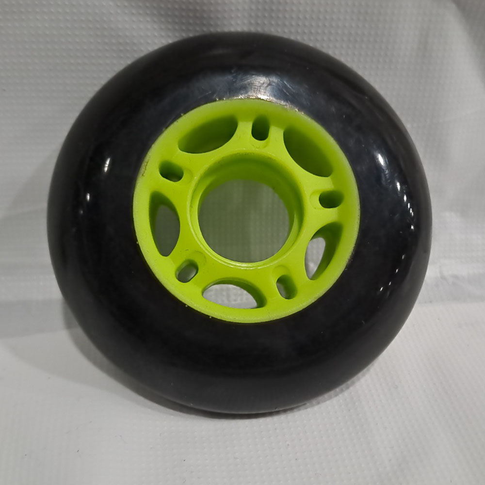 خرید فروش قیمت چرخ اسکیت 62-64-76-80-84 میلی متر - فلای ایگل - روسز - کالاری - رولربلید (17) چرخ اسکیت ژله ای 80 میل دست کامل 8 تایی نو نیم No Name مشکی - Image 1