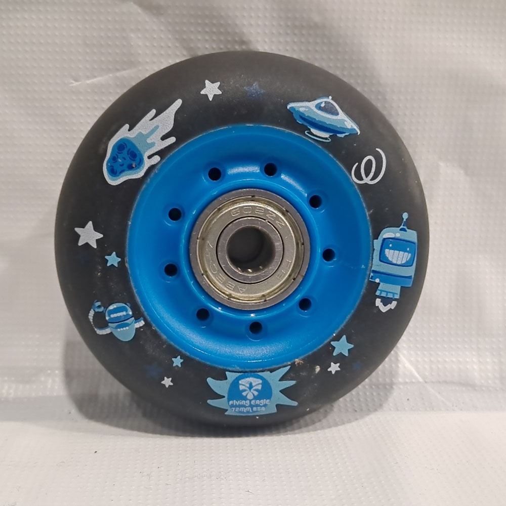 خرید فروش قیمت چرخ اسکیت 62-64-76-80-84 میلی متر - فلای ایگل - روسز - کالاری - رولربلید (7) چرخ اسکیت ژله ای 72 میل دست کامل 8 تایی فلایینگ ایگل Flying eagle - Image 1