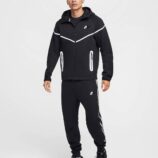 ست سویشرت گرمکن شلوار مردانه زنانه نایک تک فلیس مشکی NIKE Tech Fleece 003