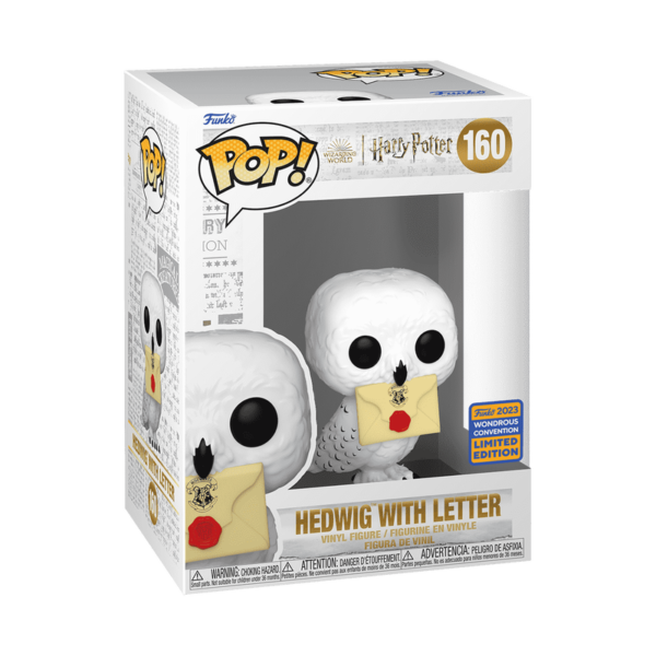 فانکو پاپ هدویگ با نامه Harry Potter - Hedwig with Letter (160) - Image 2