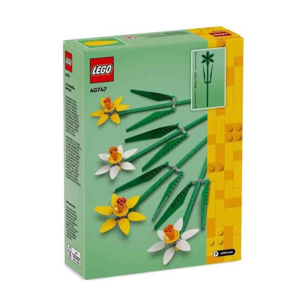 ست لگو گل نرگس Lego Botanical - Daffodils (40747) - Image 2