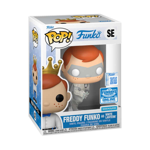 فانکو پاپ فردی فانکو در لباس فانوس سفید Funko - Freddy Funko as White Lantern (SE) (1000 pcs) - Image 2