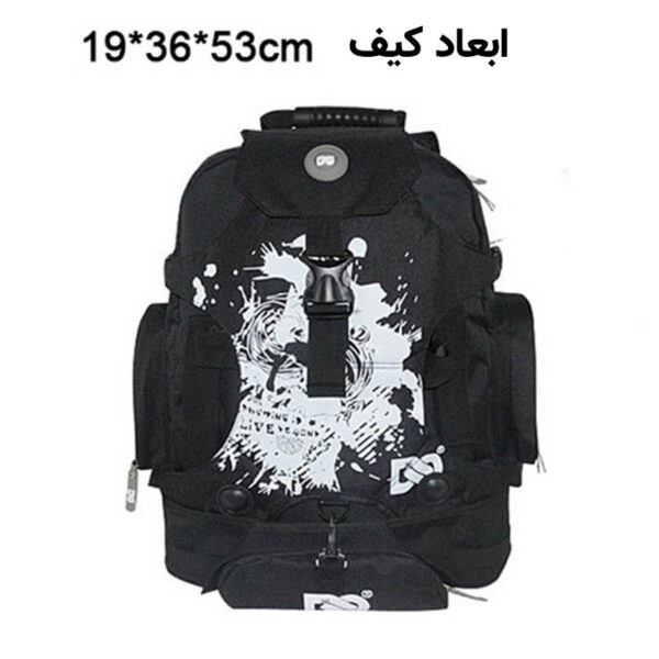 کوله پشتی ورزشی روزمره و اسکیت اورجینال دی سی DC sport - Image 8